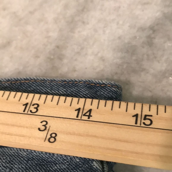 Vintage Ralph Lauren Denim Skirt Womens 26 Blue Jean Denim & Supply Y2K Mini - Picture 6 of 9